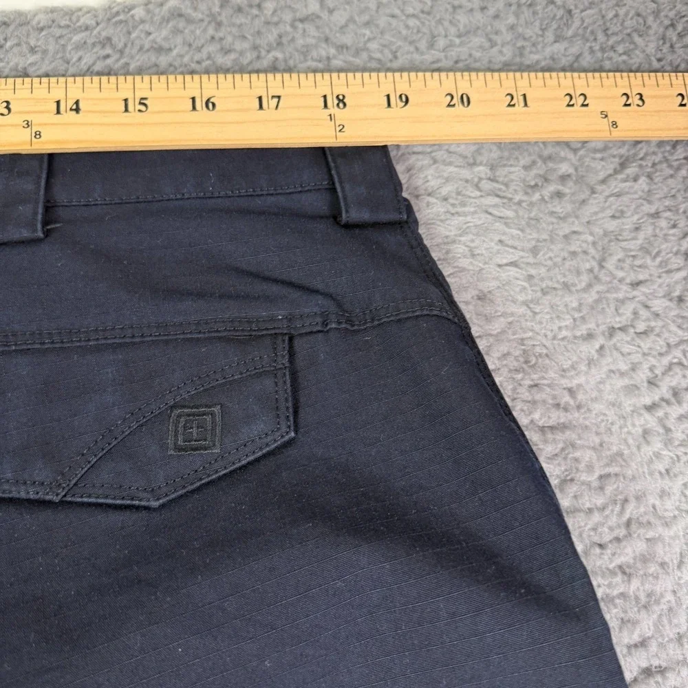 5.11 Tactical Icon Cargo Pants Mens 38x32 Navy Blue Ripstop Utility 74521 Work